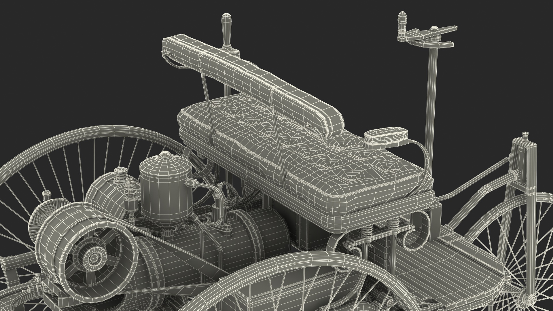 Benz Patent Motorwagen 3D
