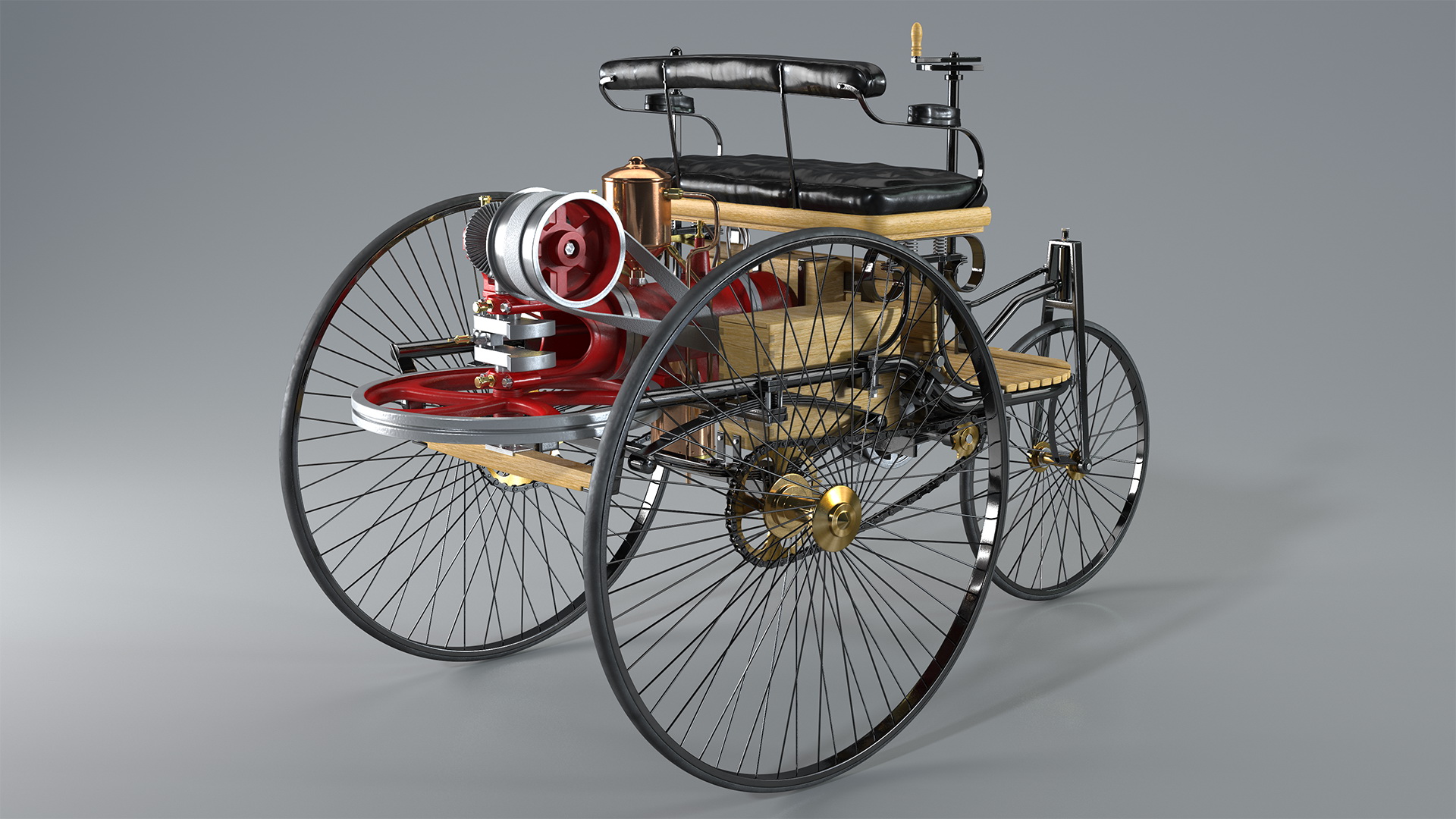 Benz Patent Motorwagen 3D
