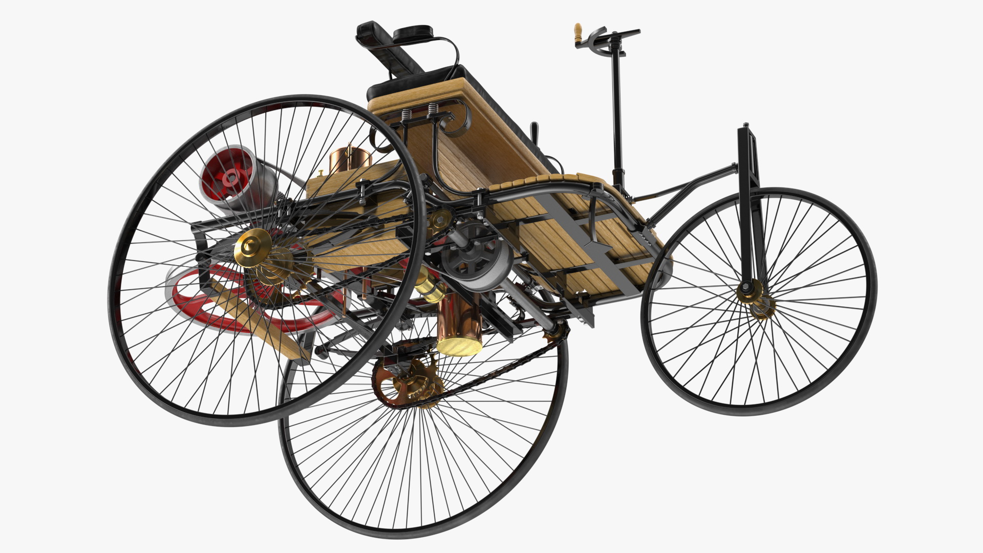 Benz Patent Motorwagen 3D
