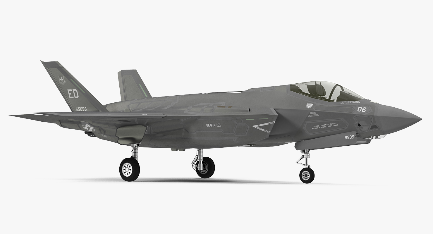 3D Stealth Multirole Fighter F 35 Lightning II model
