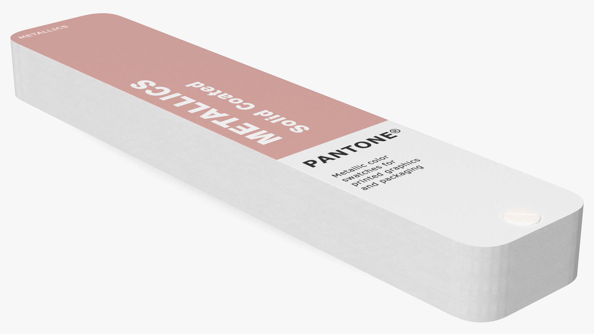 Folded Pantone Paper Color Guide 3D