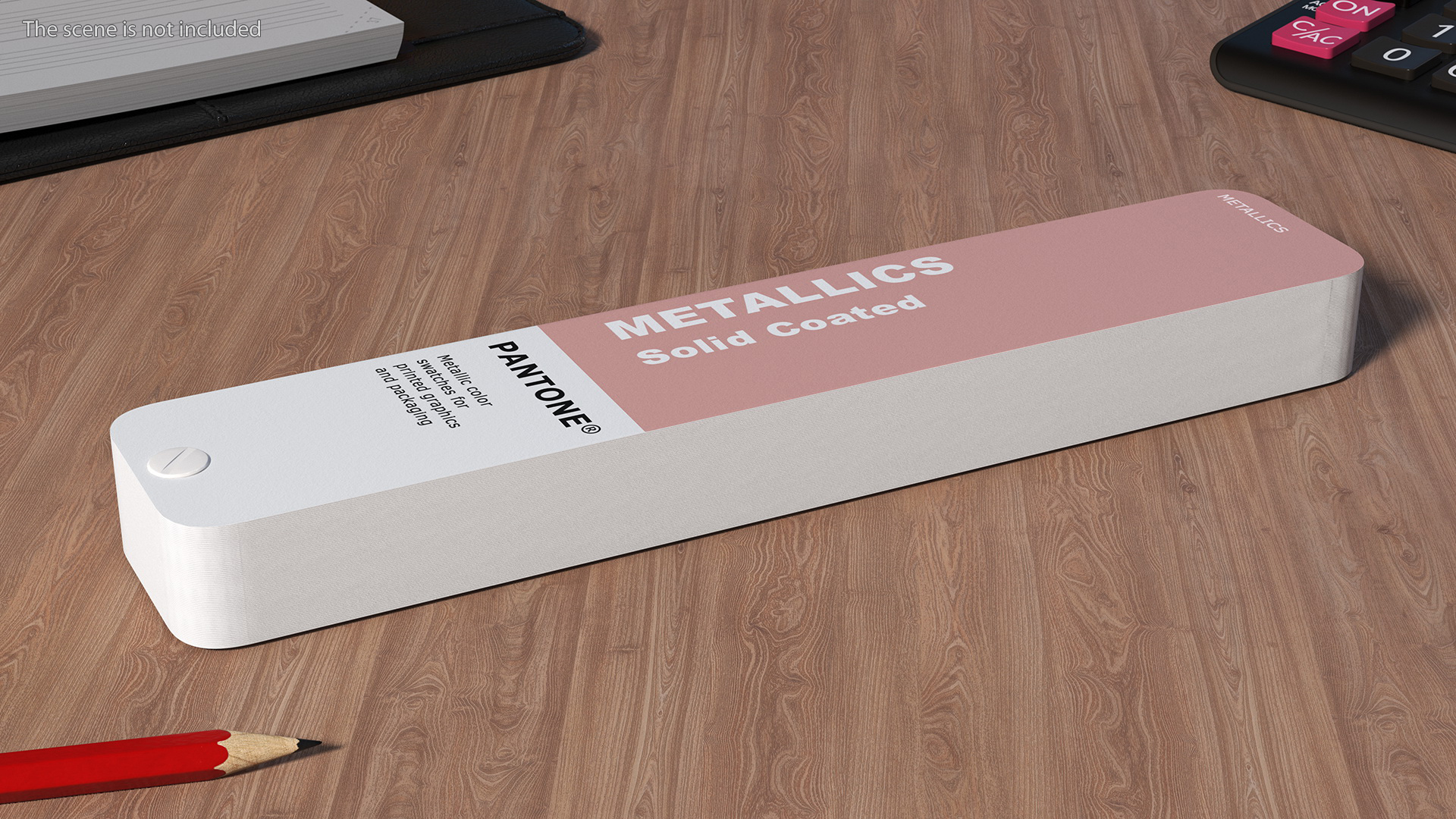 Folded Pantone Paper Color Guide 3D