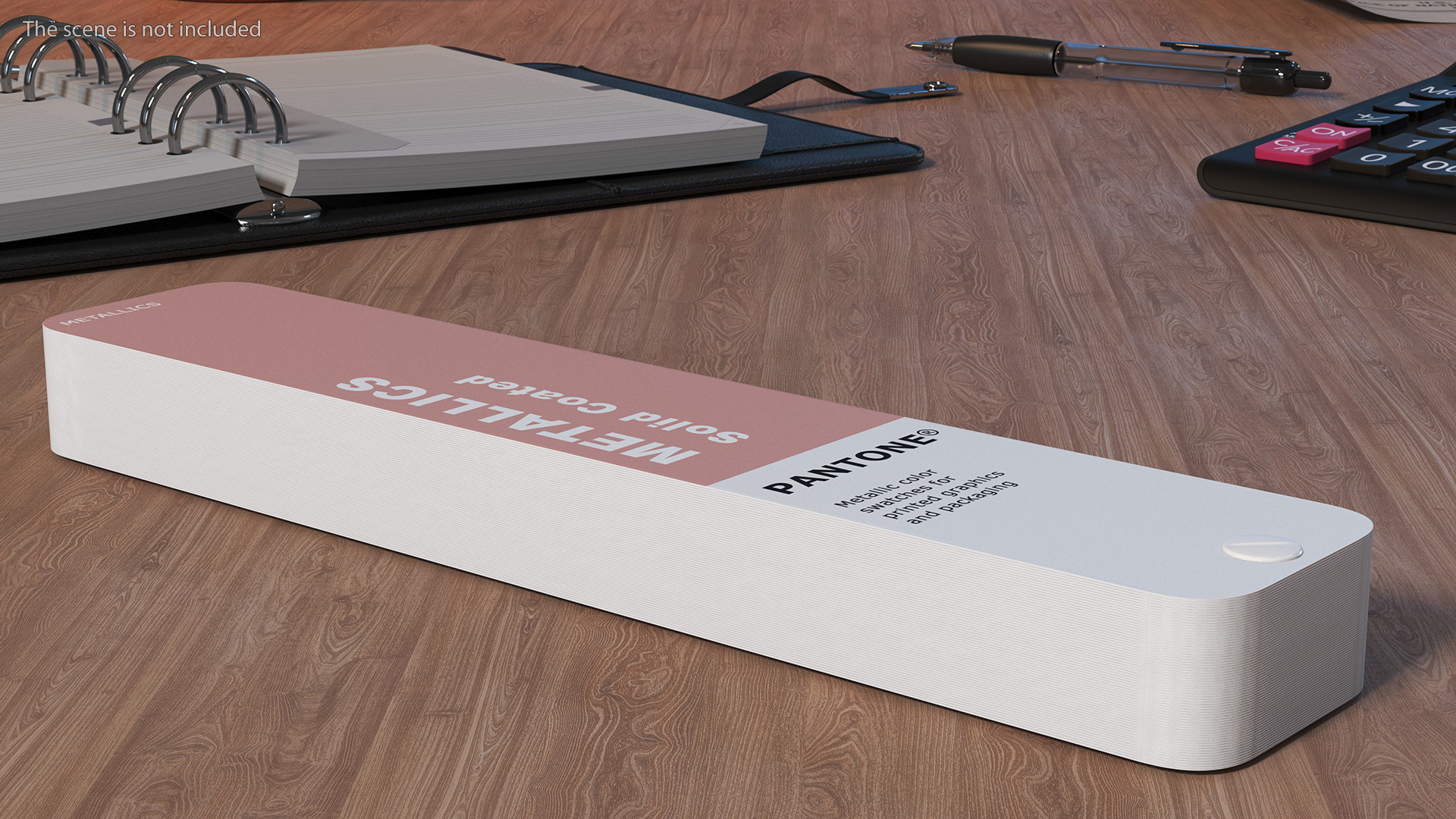 Folded Pantone Paper Color Guide 3D