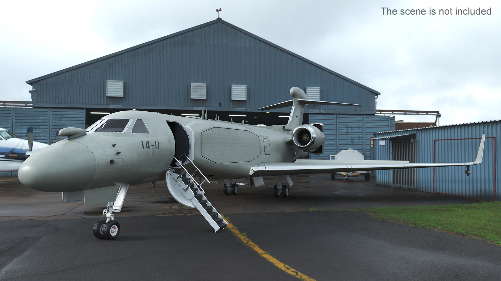3D model Gulfstream G550 CAEW