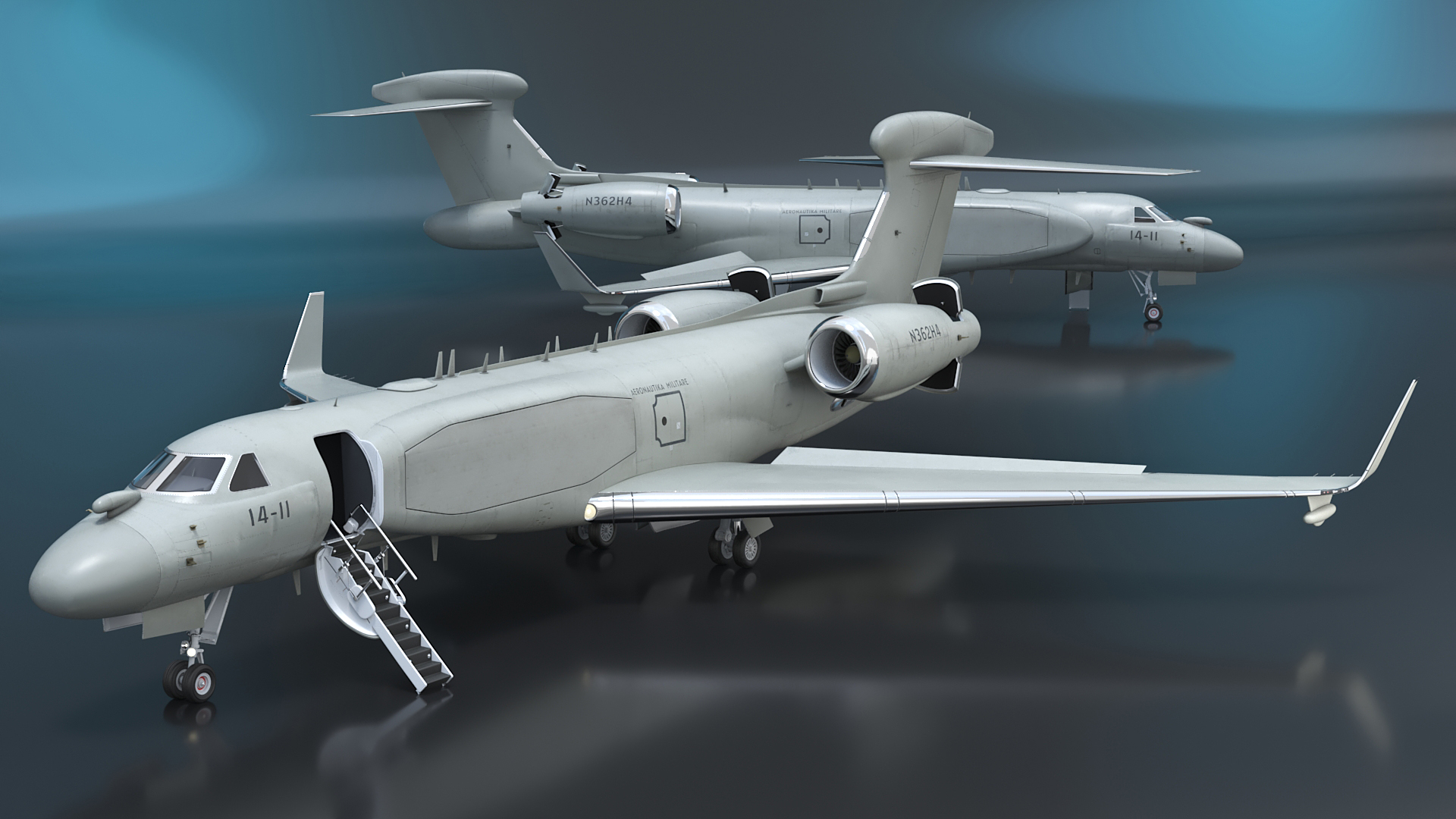 3D model Gulfstream G550 CAEW