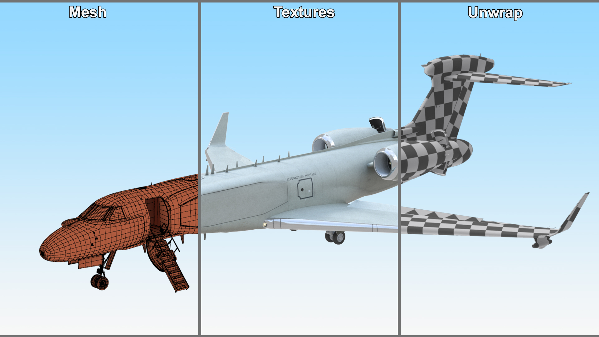 3D model Gulfstream G550 CAEW
