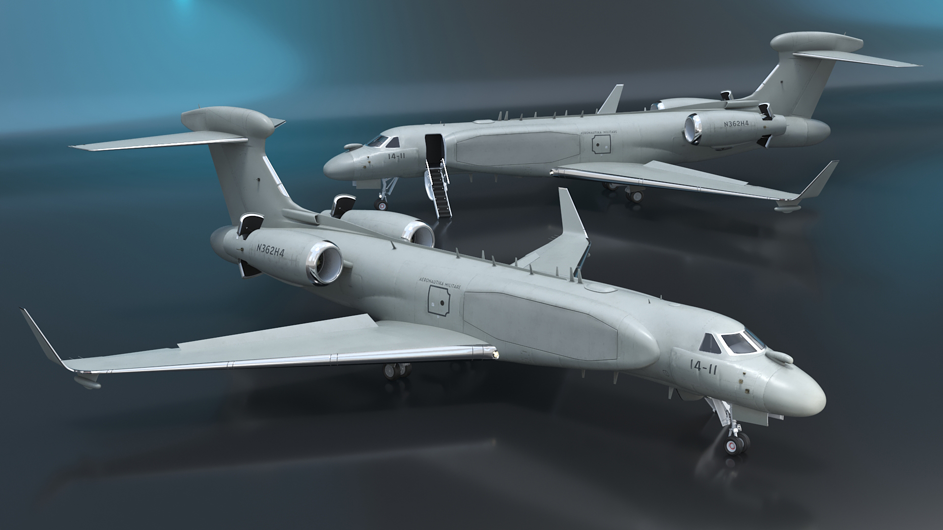 3D model Gulfstream G550 CAEW