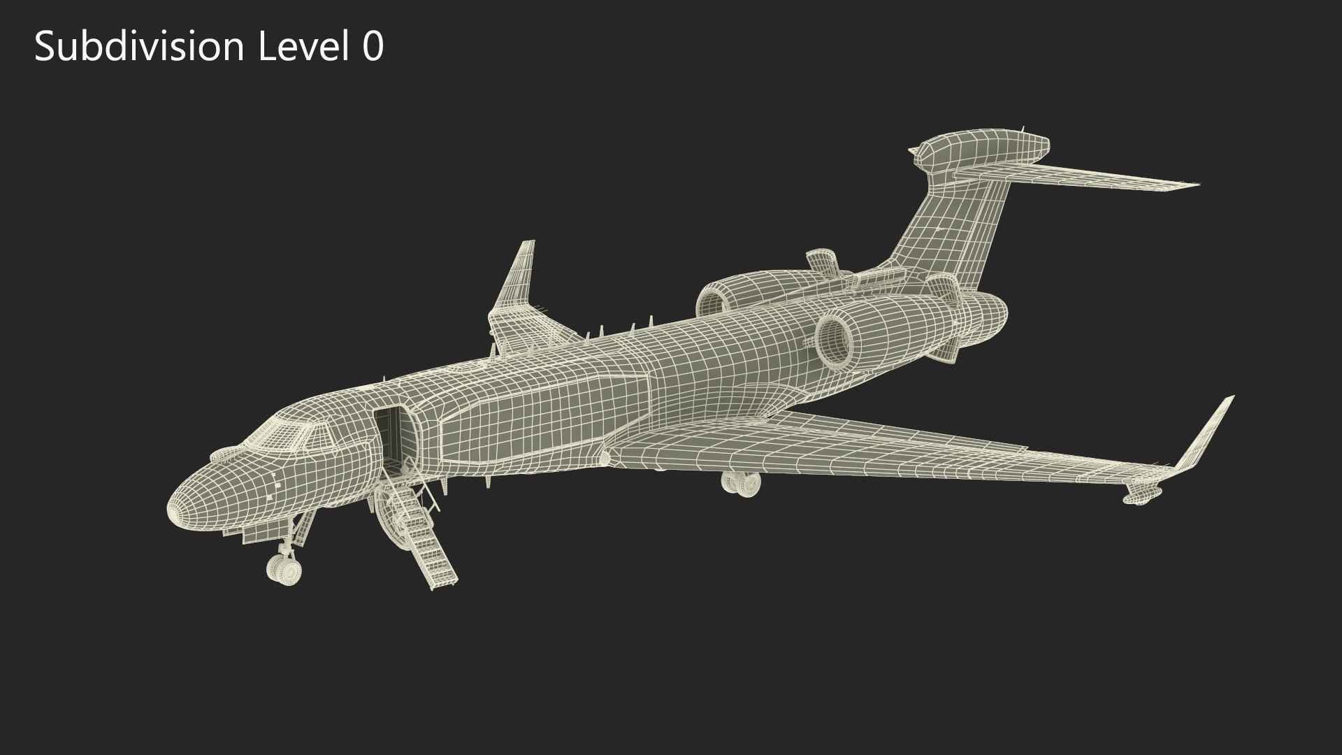 3D model Gulfstream G550 CAEW
