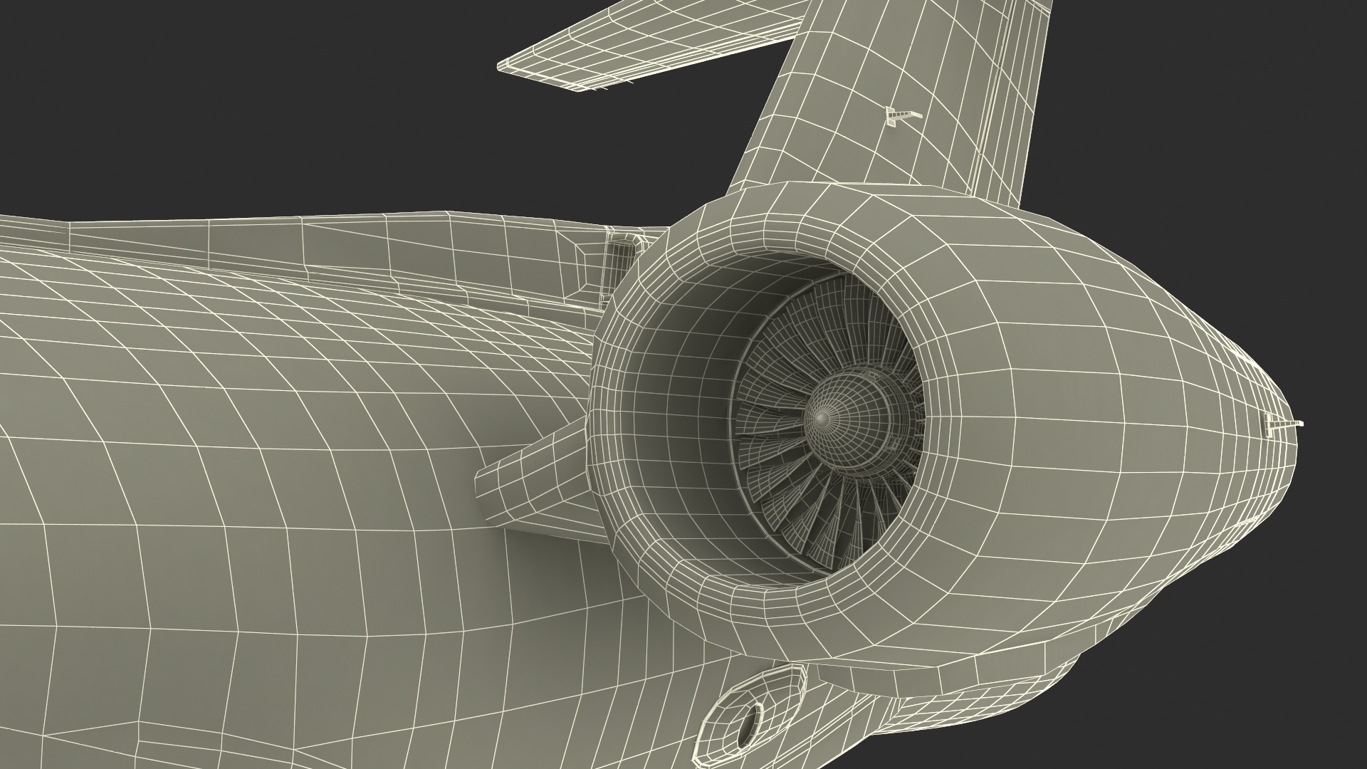 3D model CAEW G550 White in Takeoff Position