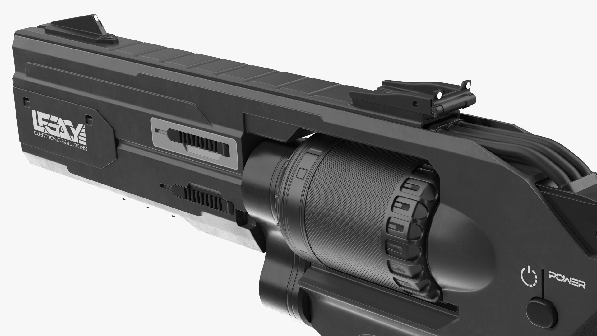 Futuristic Gun 3D model