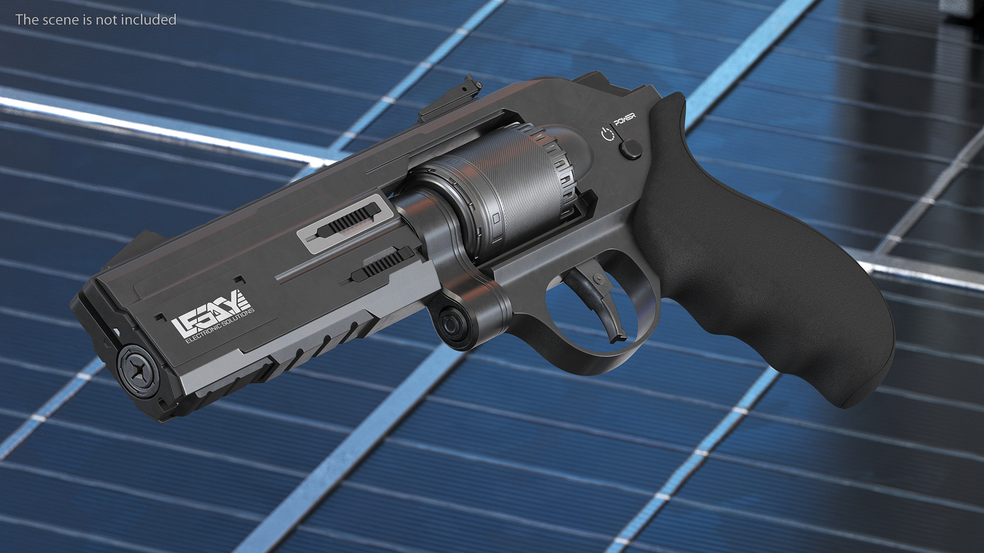 Futuristic Gun 3D model