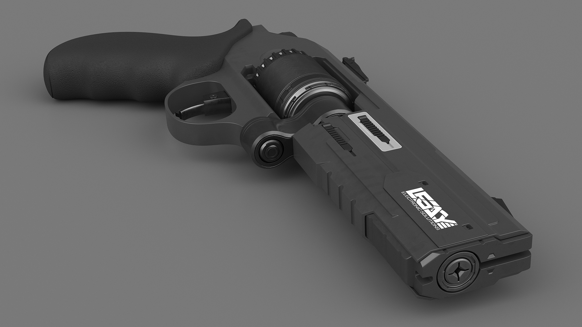 Futuristic Gun 3D model