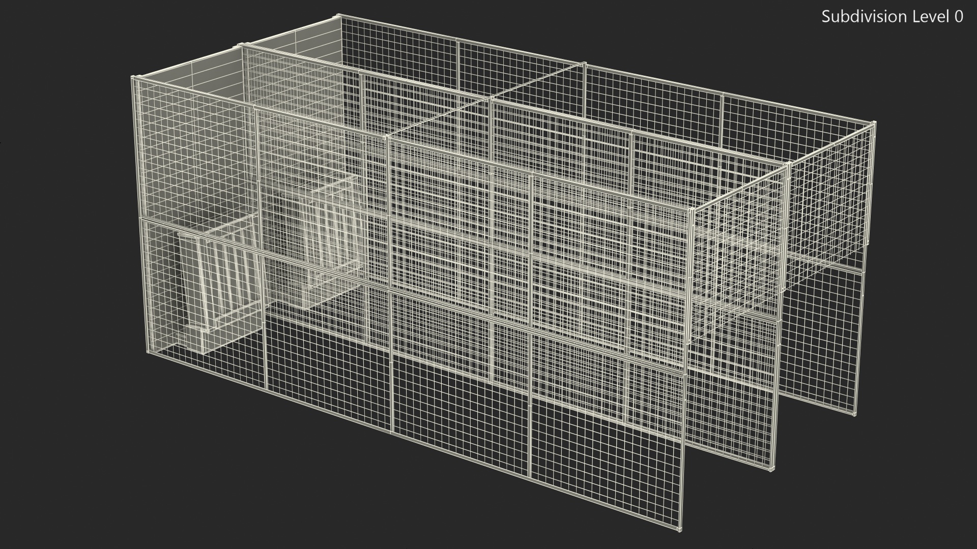 3D model Mobile Axe Throwing Range