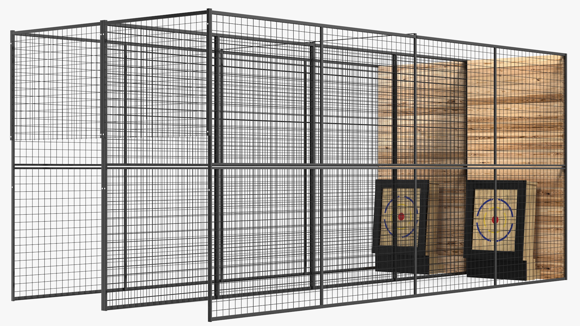 3D model Mobile Axe Throwing Range