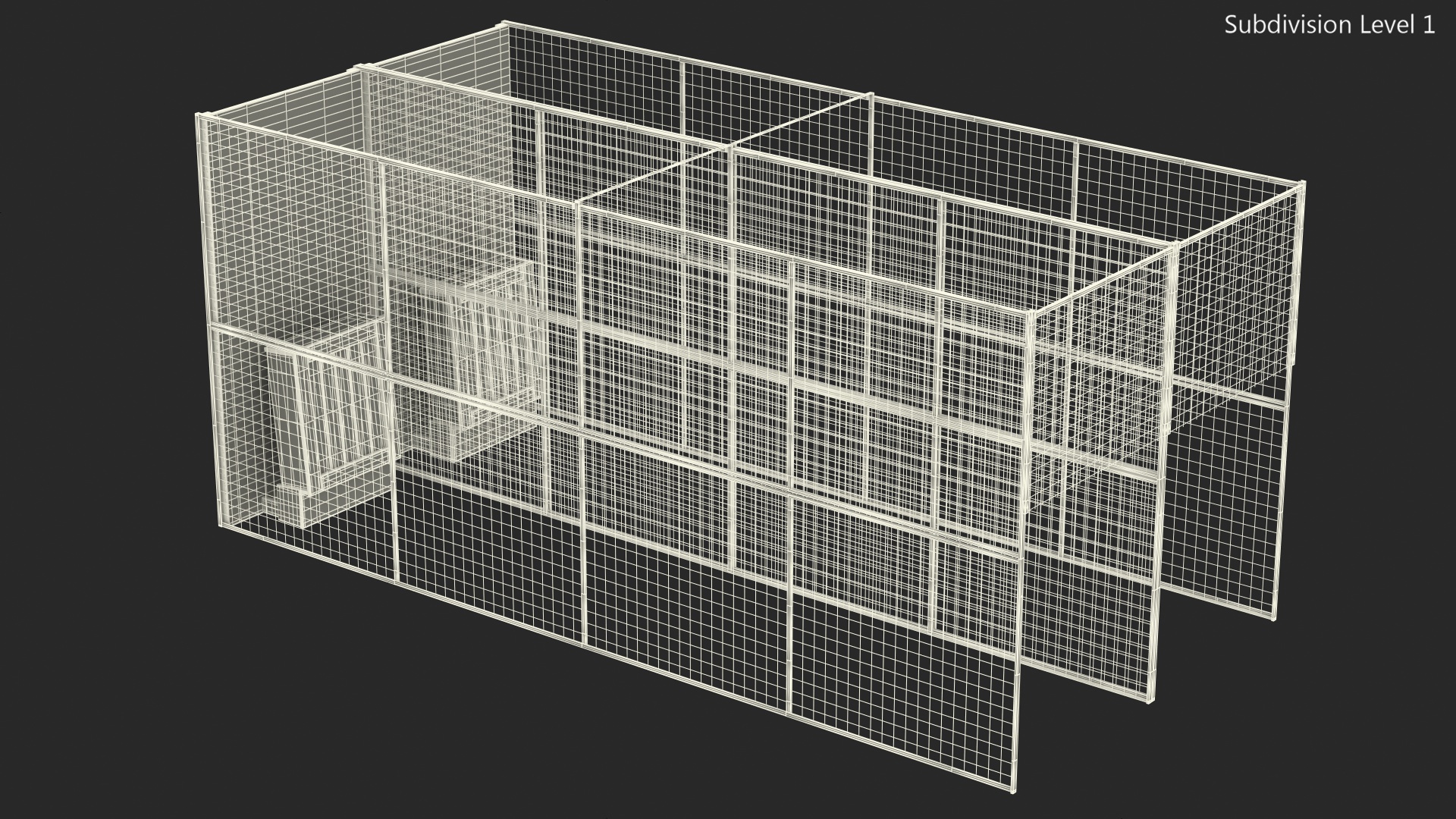 3D model Mobile Axe Throwing Range