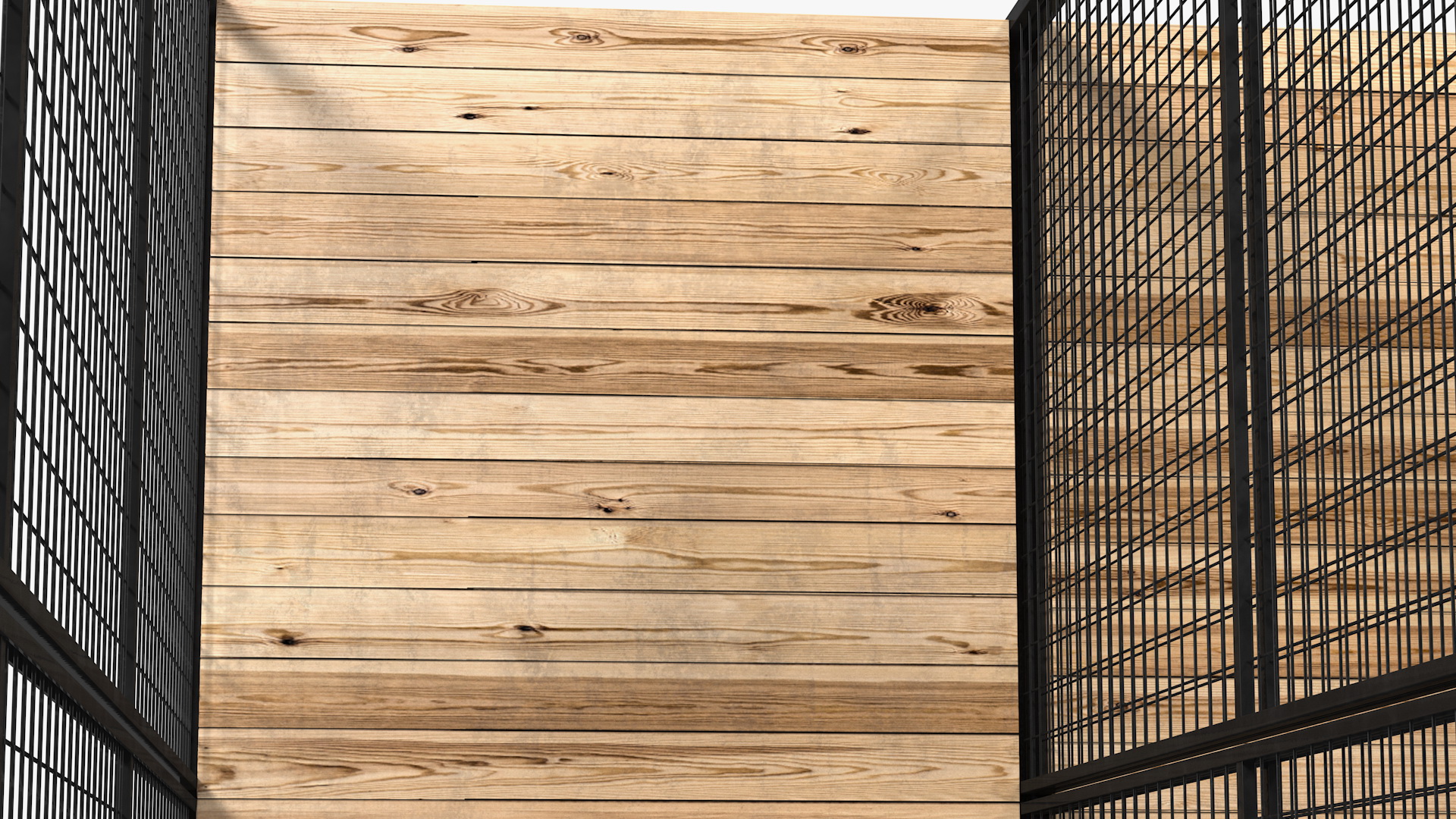 3D model Mobile Axe Throwing Range