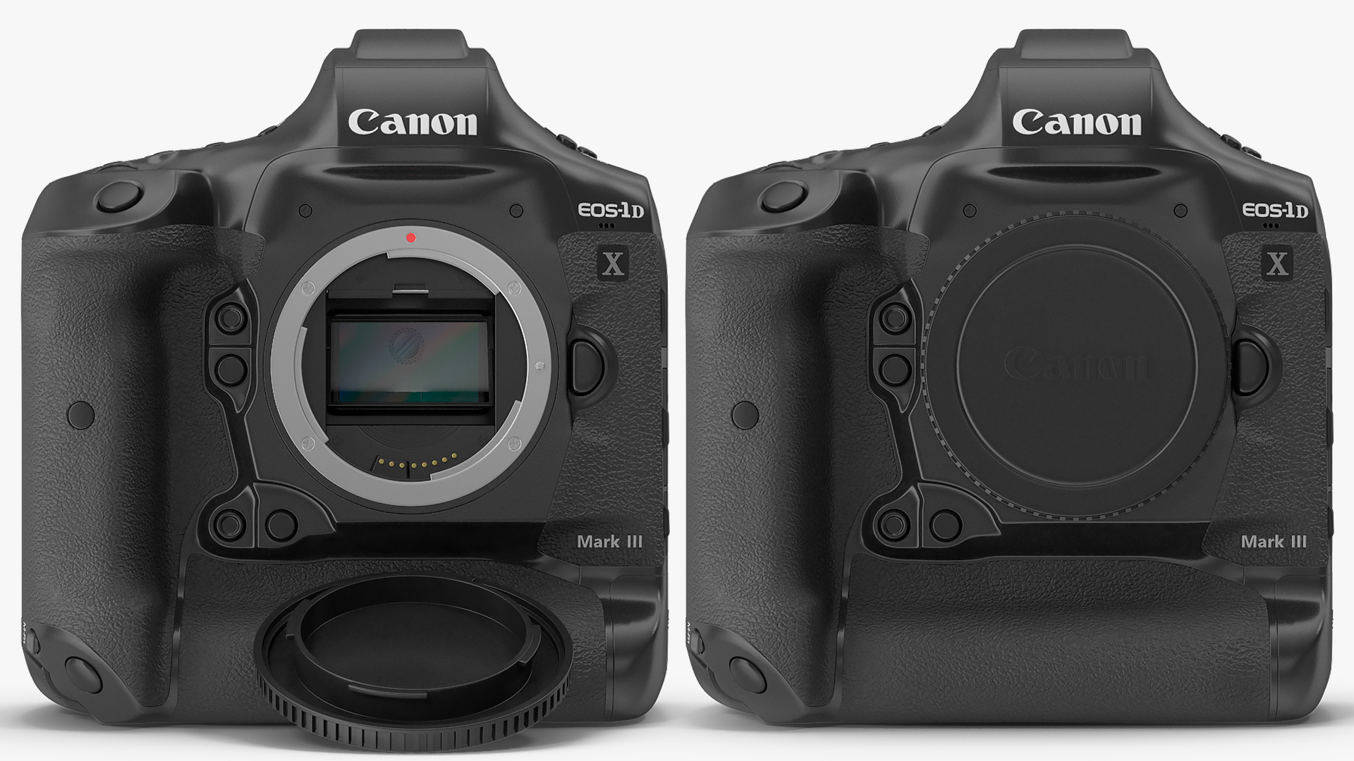 3D Canon EOS 1DX MarkIII DSLR Camera model