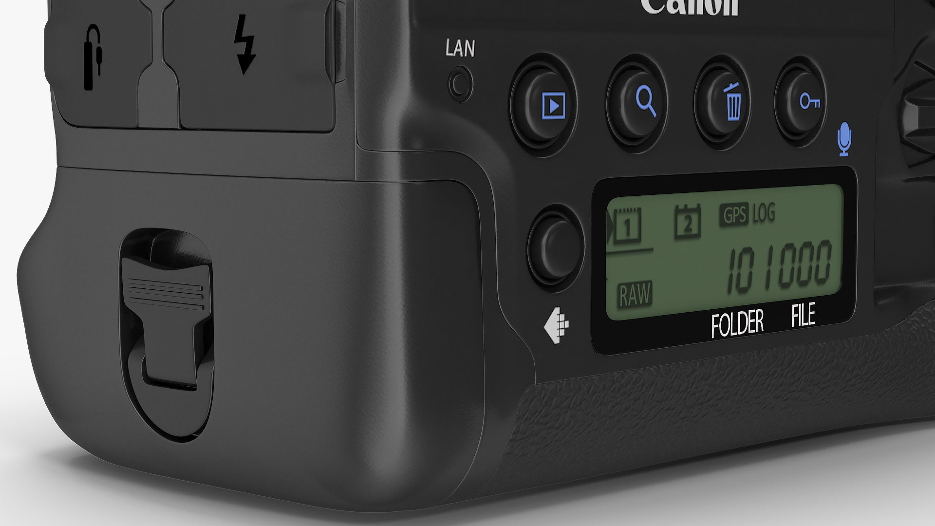 3D Canon EOS 1DX MarkIII DSLR Camera model