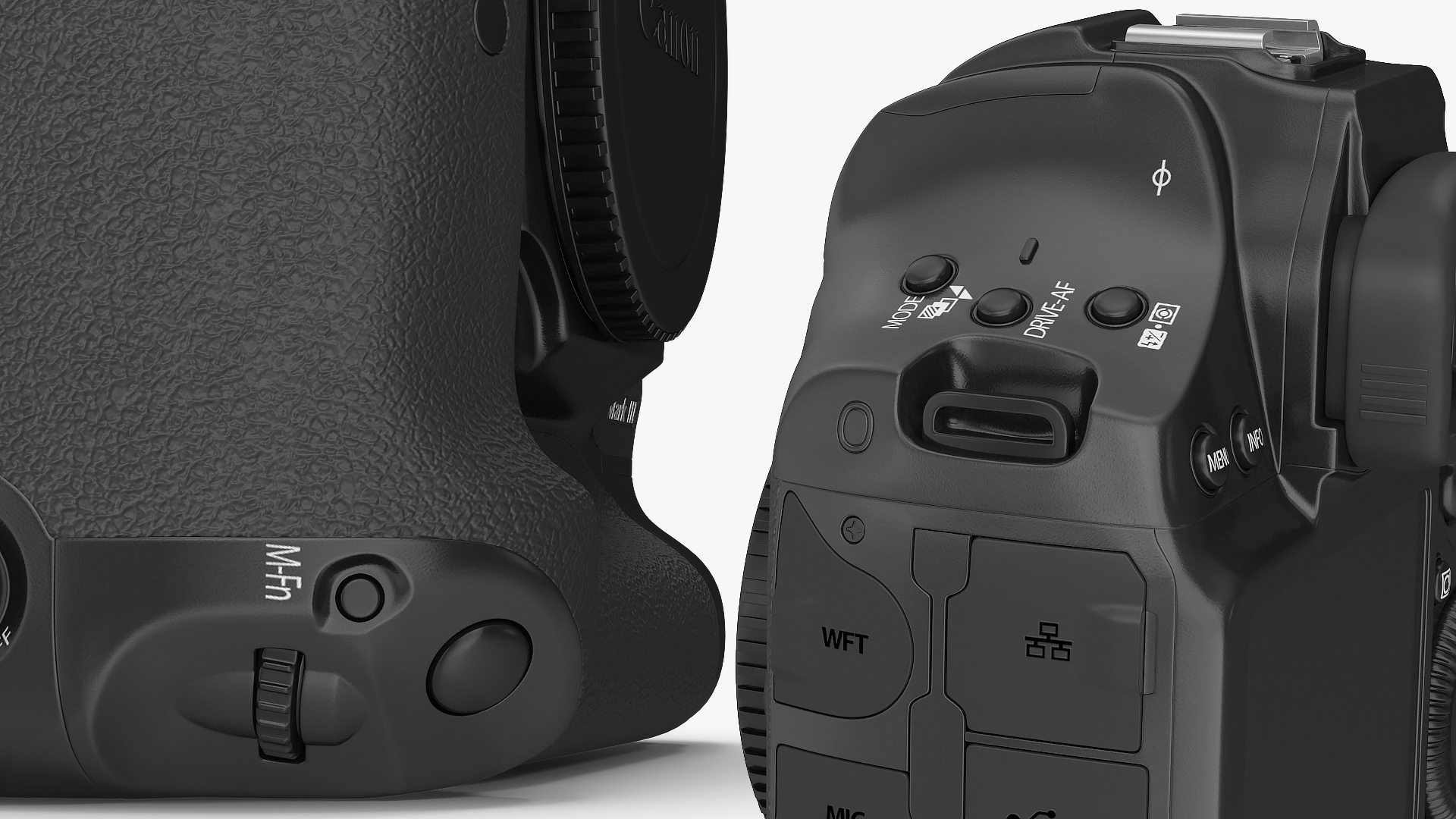 3D Canon EOS 1DX MarkIII DSLR Camera model