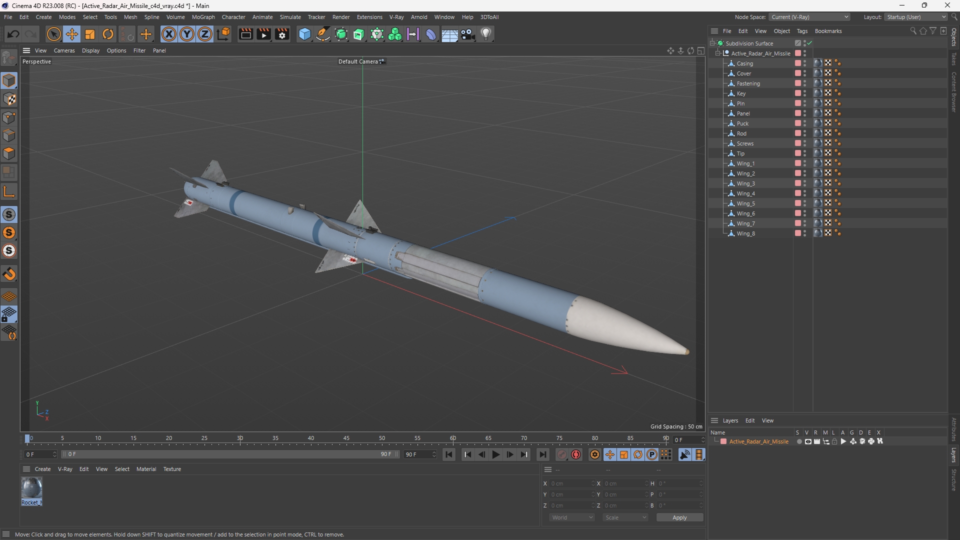 Active Radar Air Missile - view 12