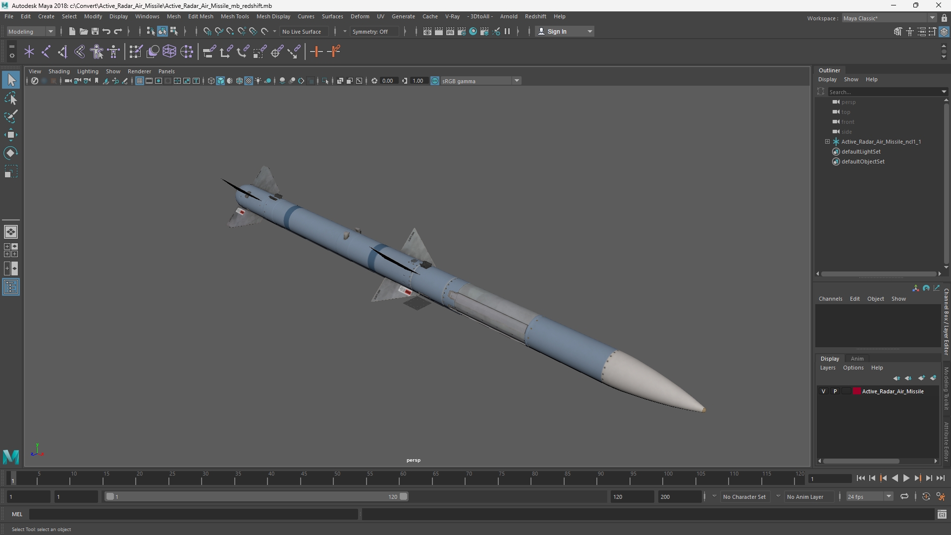 Active Radar Air Missile - view 11
