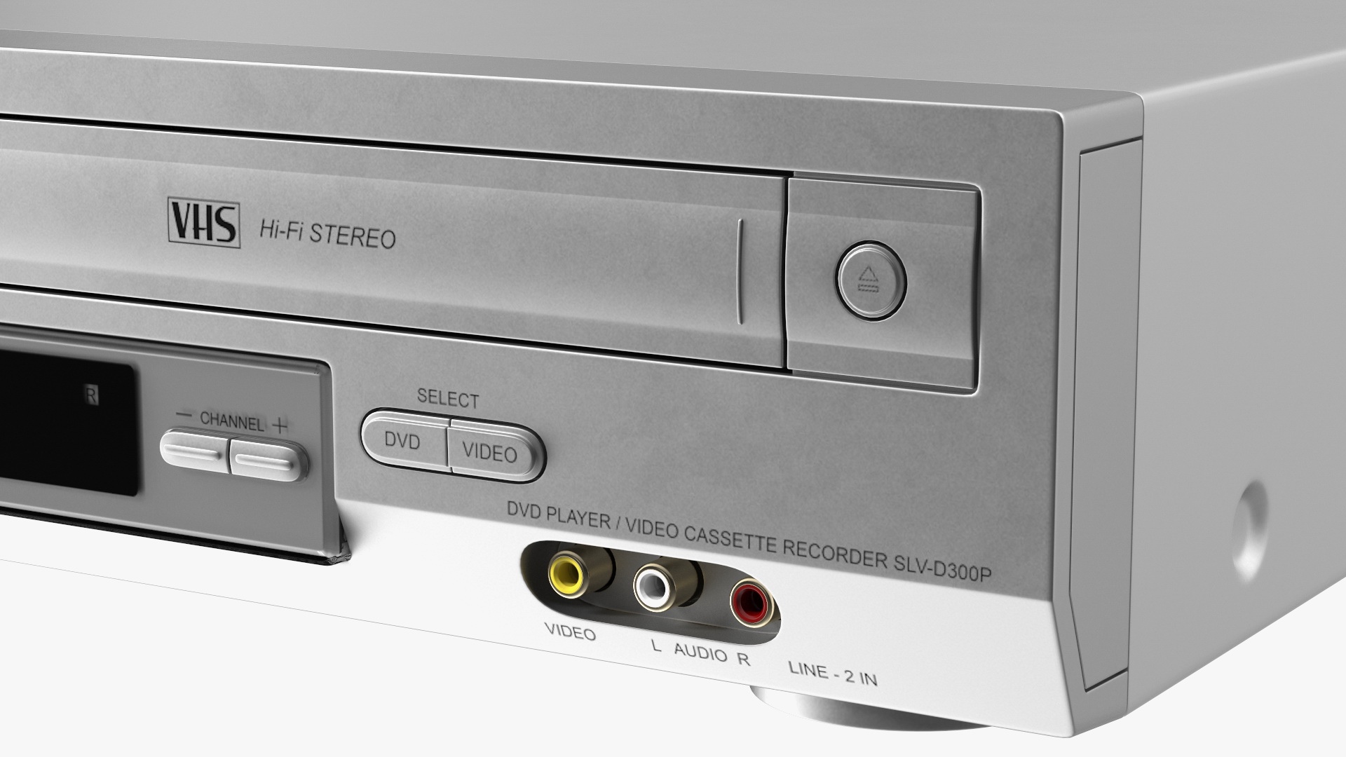 Sony SLV D300P Combo Player Video Cassette Recorder ON 3D model