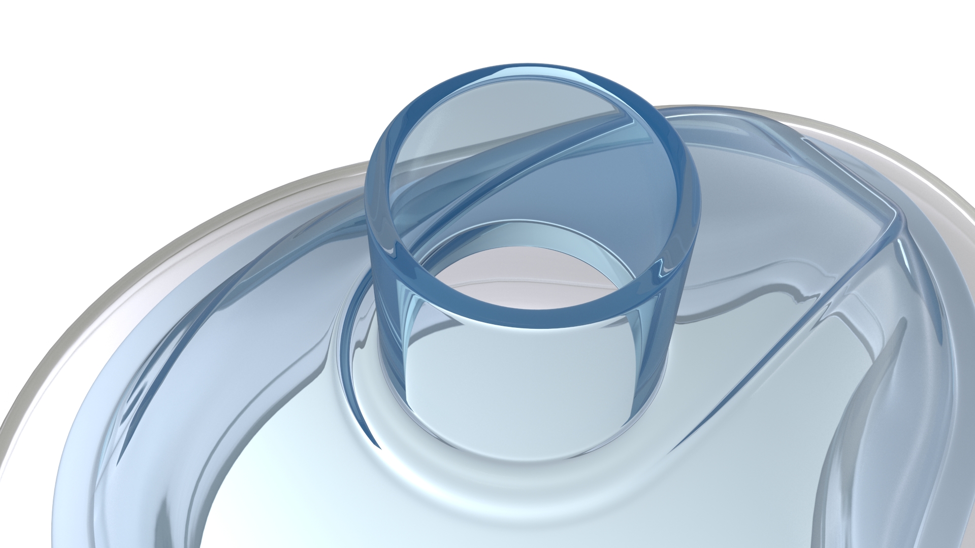 Adult CPR Face Mask 3D model
