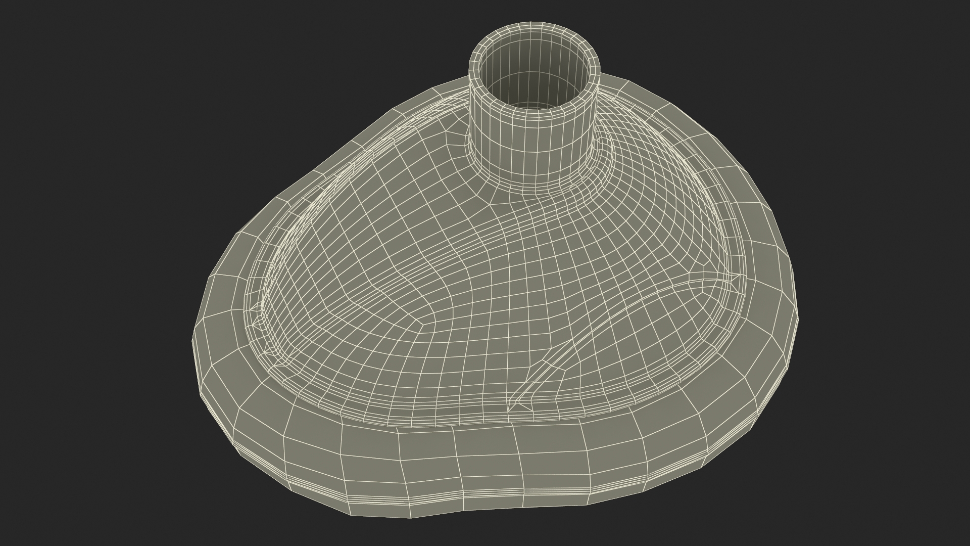 Adult CPR Face Mask 3D model