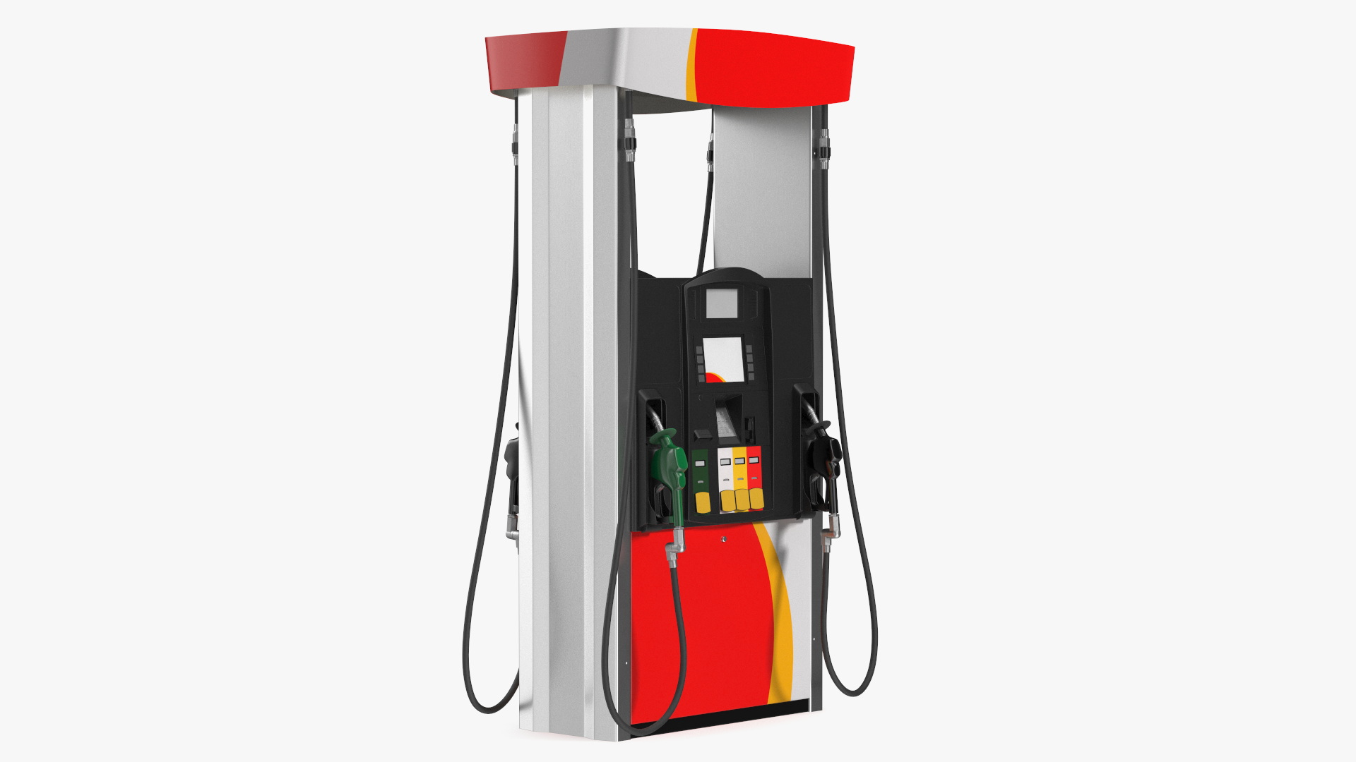 3D model Gas Pump