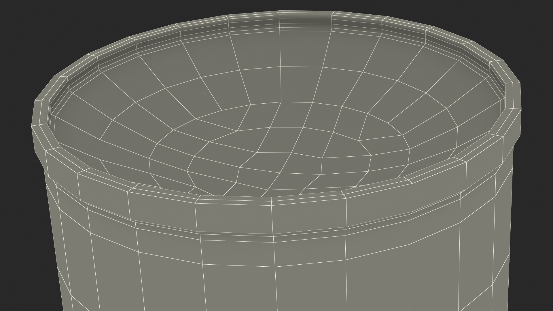 3D Fox Valley Super Stripe Athletic Paint model