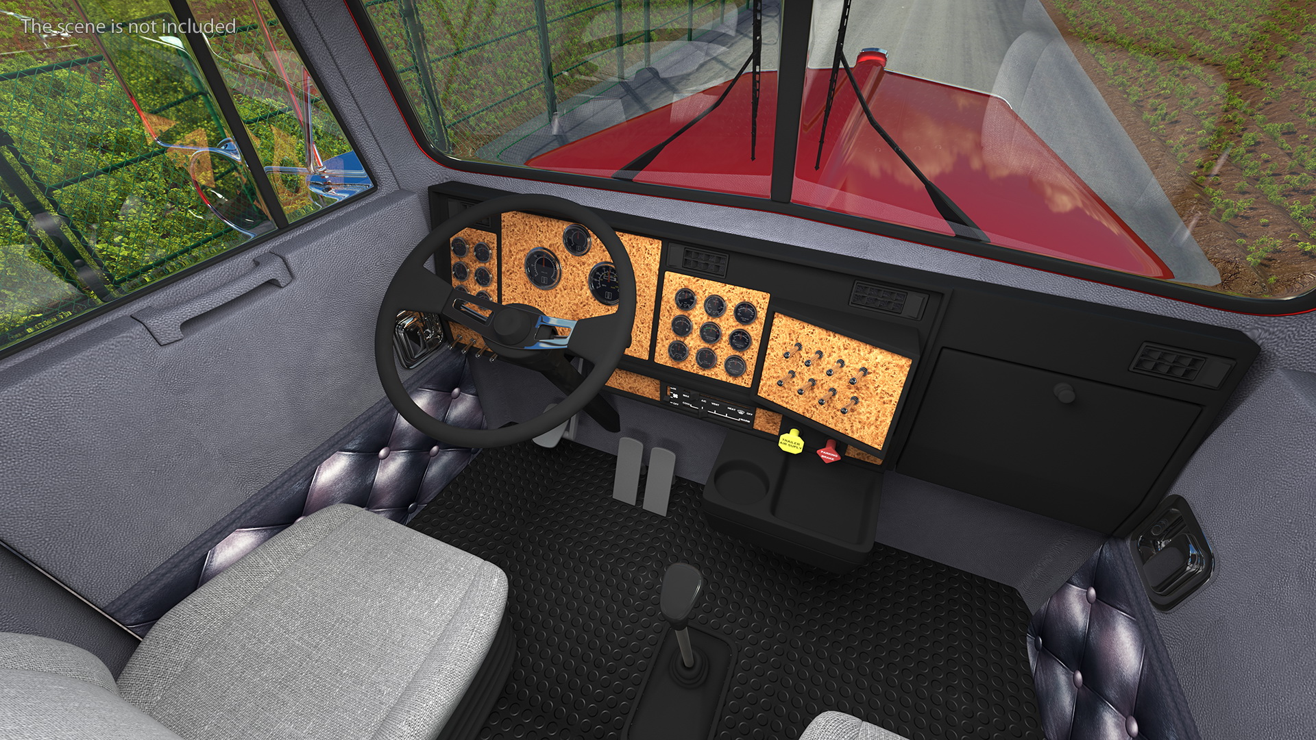 Truck with Steel Rolls 3D