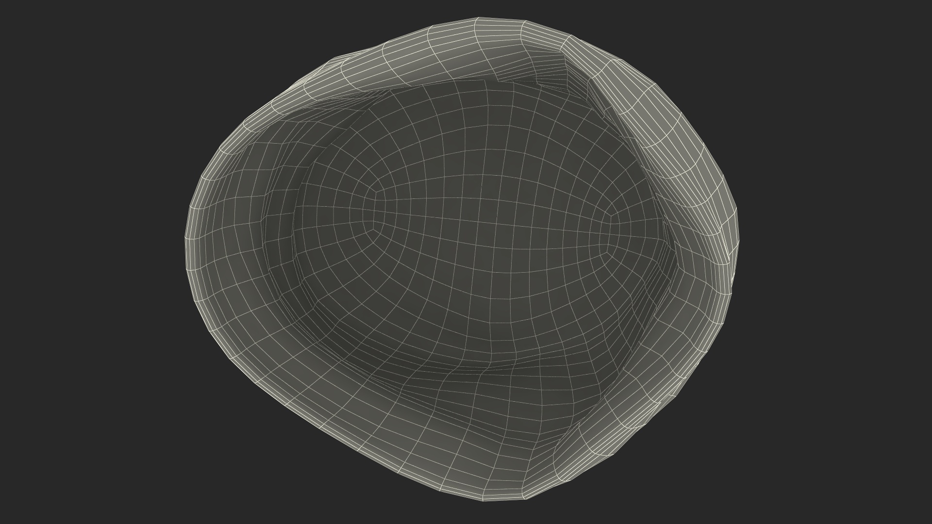 3D Caucasian Papakha Hat Black Fur