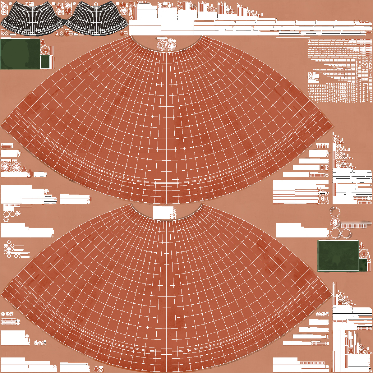 Gas Carrier Ship and LNG Pier 3D model