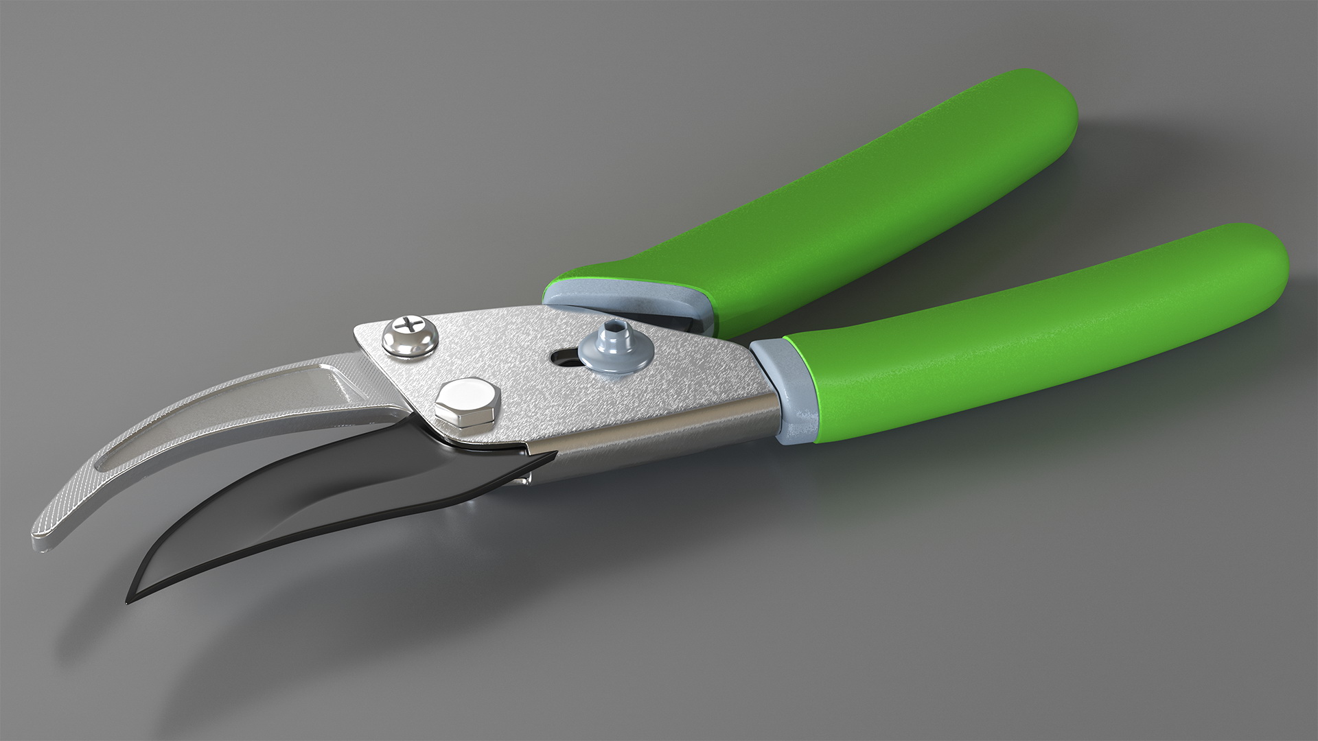 3D Bypass Pruning Shears