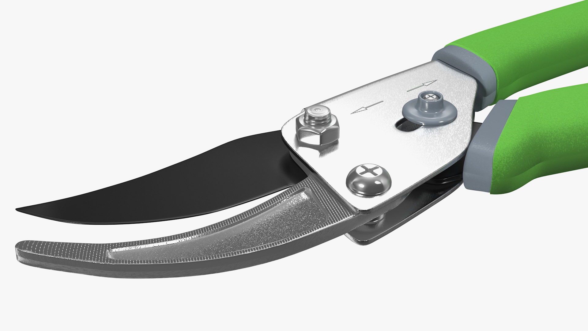 3D Bypass Pruning Shears