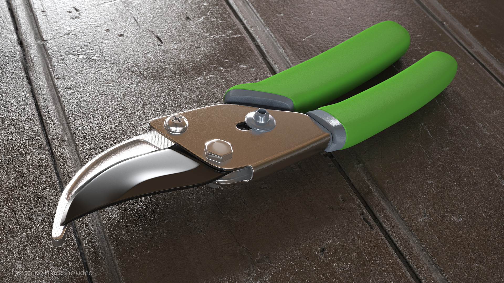 3D Bypass Pruning Shears