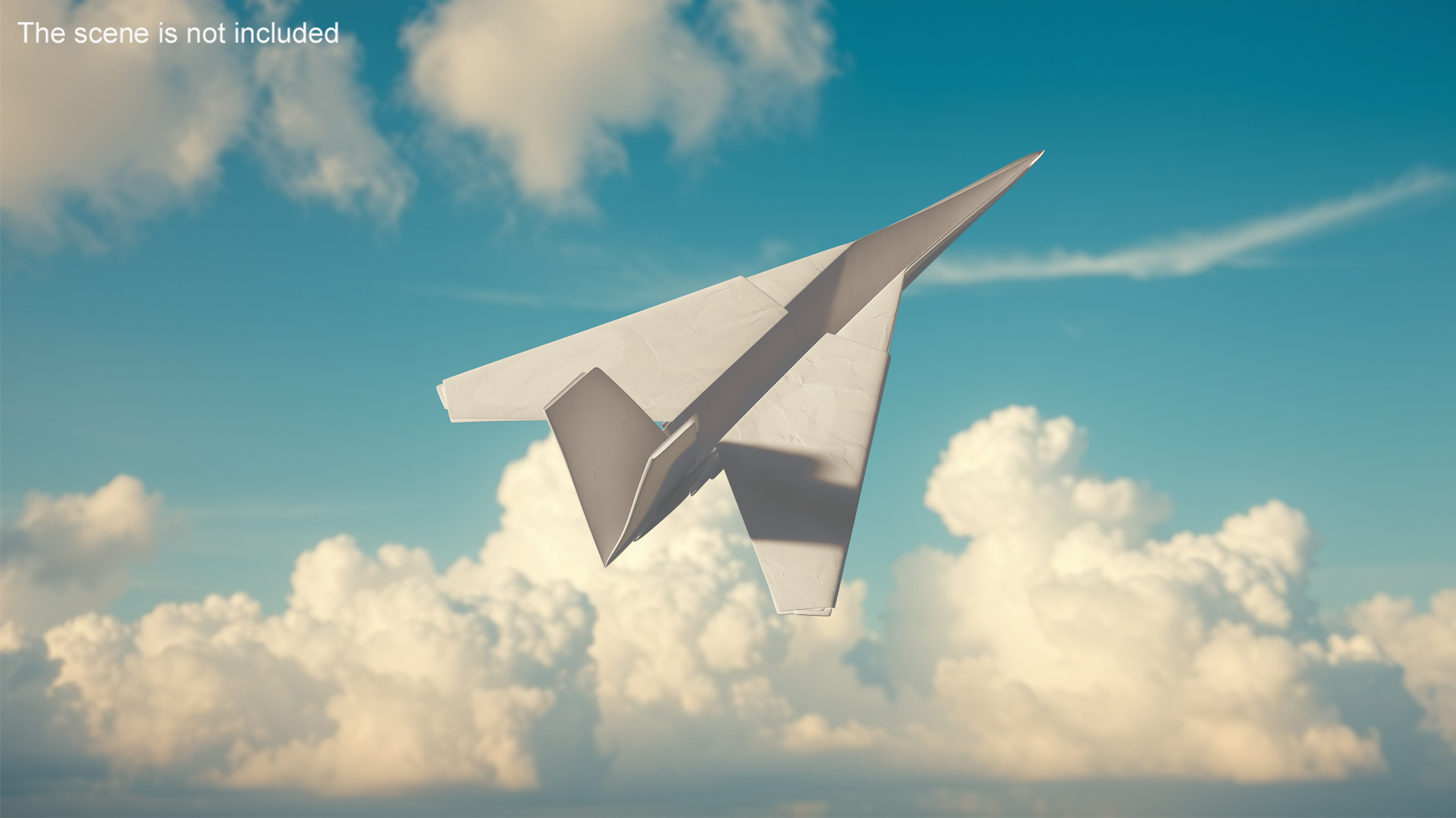Origami Paper Airplane 3D