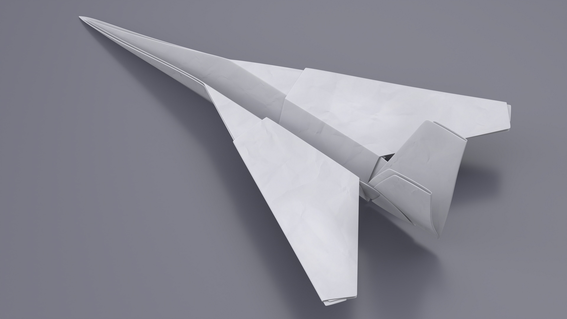 Origami Paper Airplane 3D
