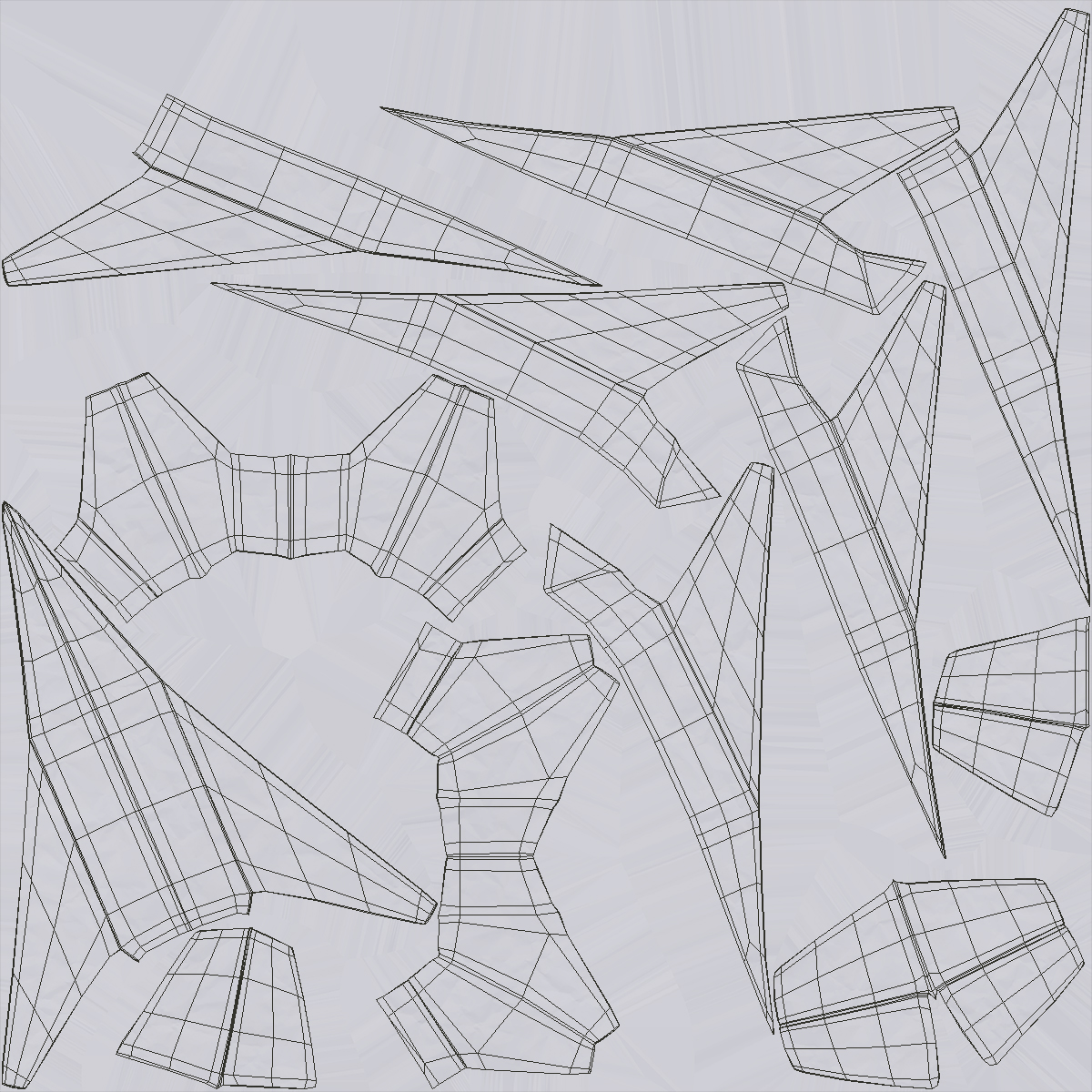 Origami Paper Airplane 3D