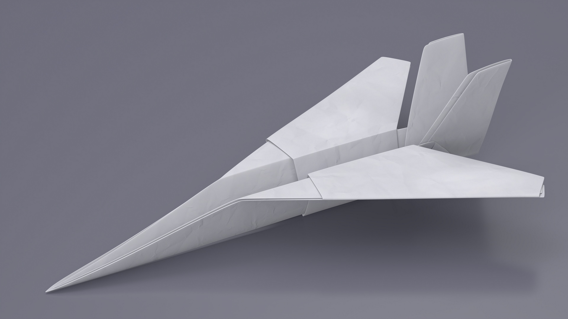 Origami Paper Airplane 3D