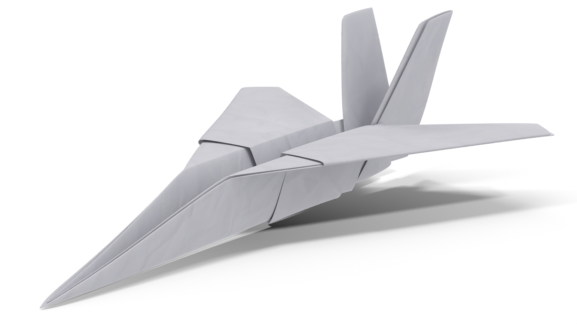 Origami Paper Airplane 3D