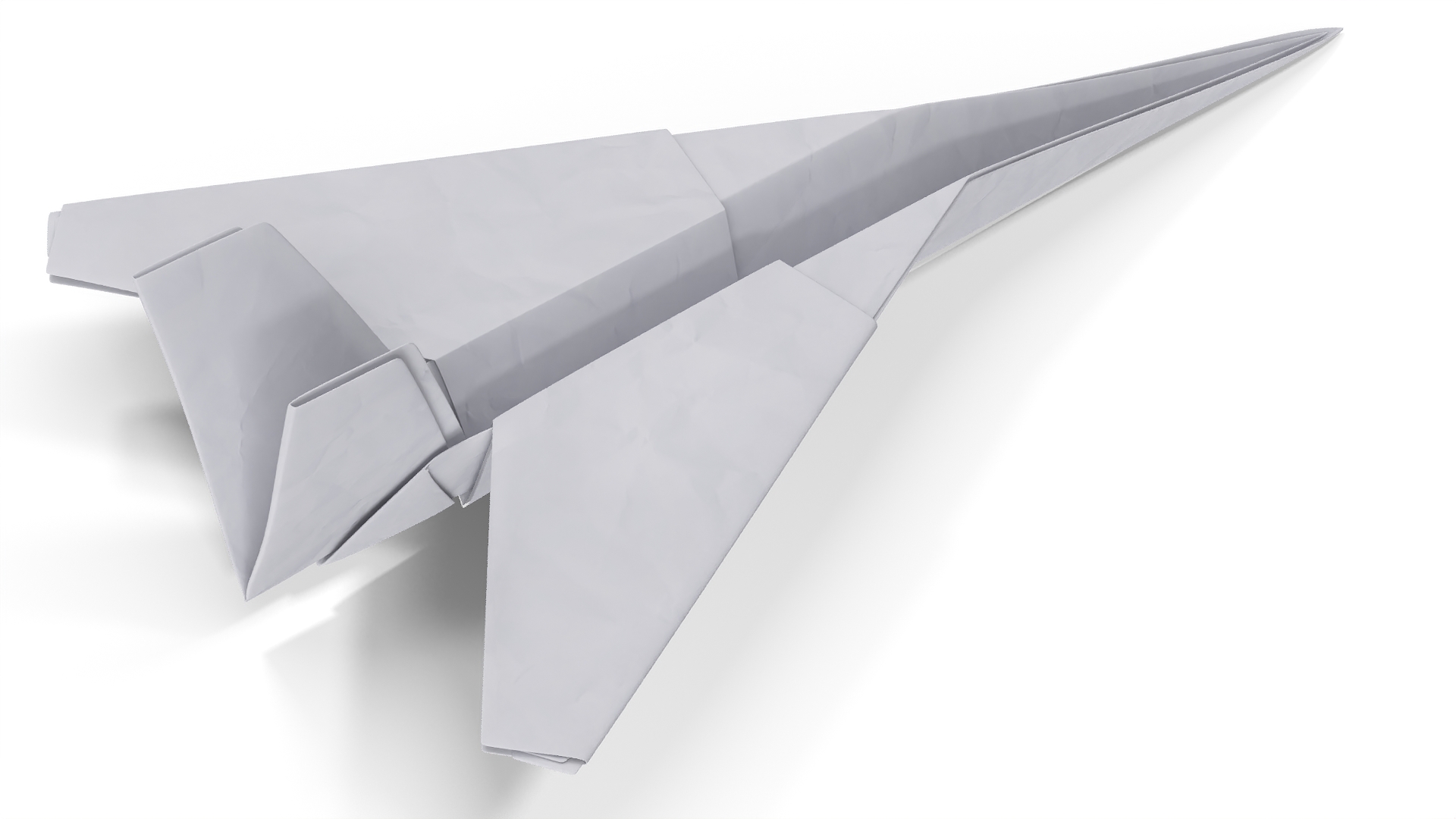 Origami Paper Airplane 3D