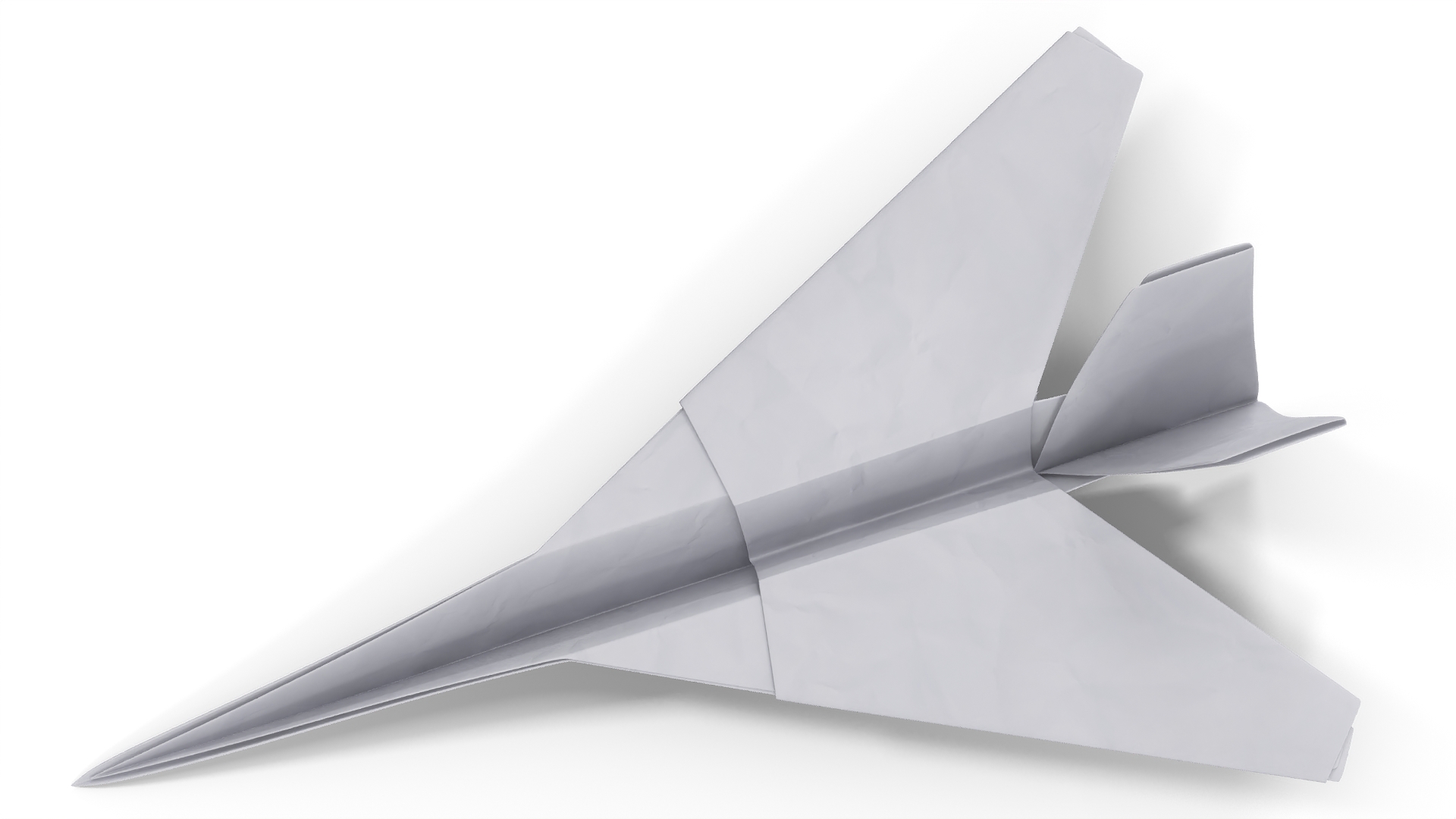 Origami Paper Airplane 3D