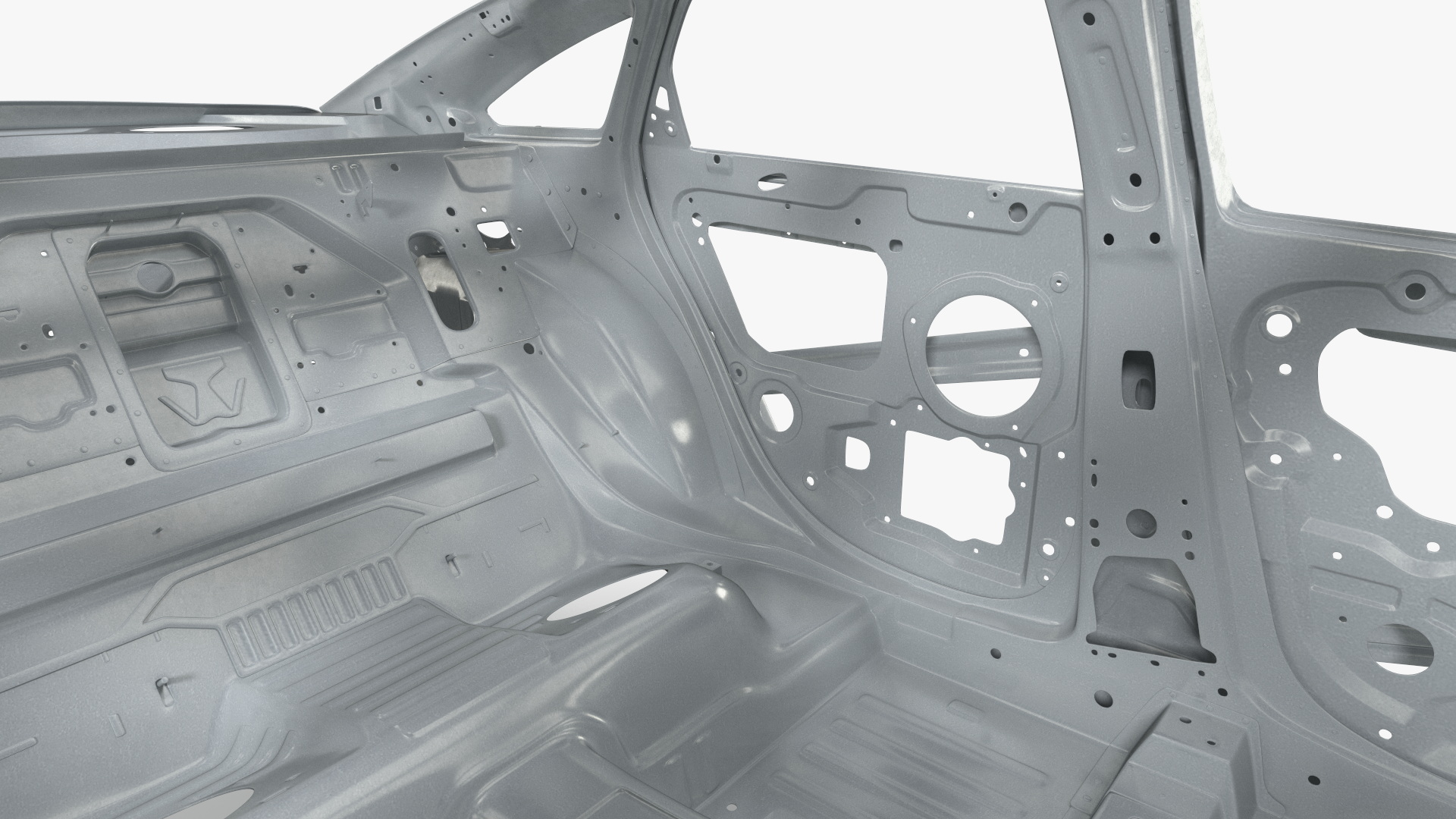 3D Sedan Frame Structure