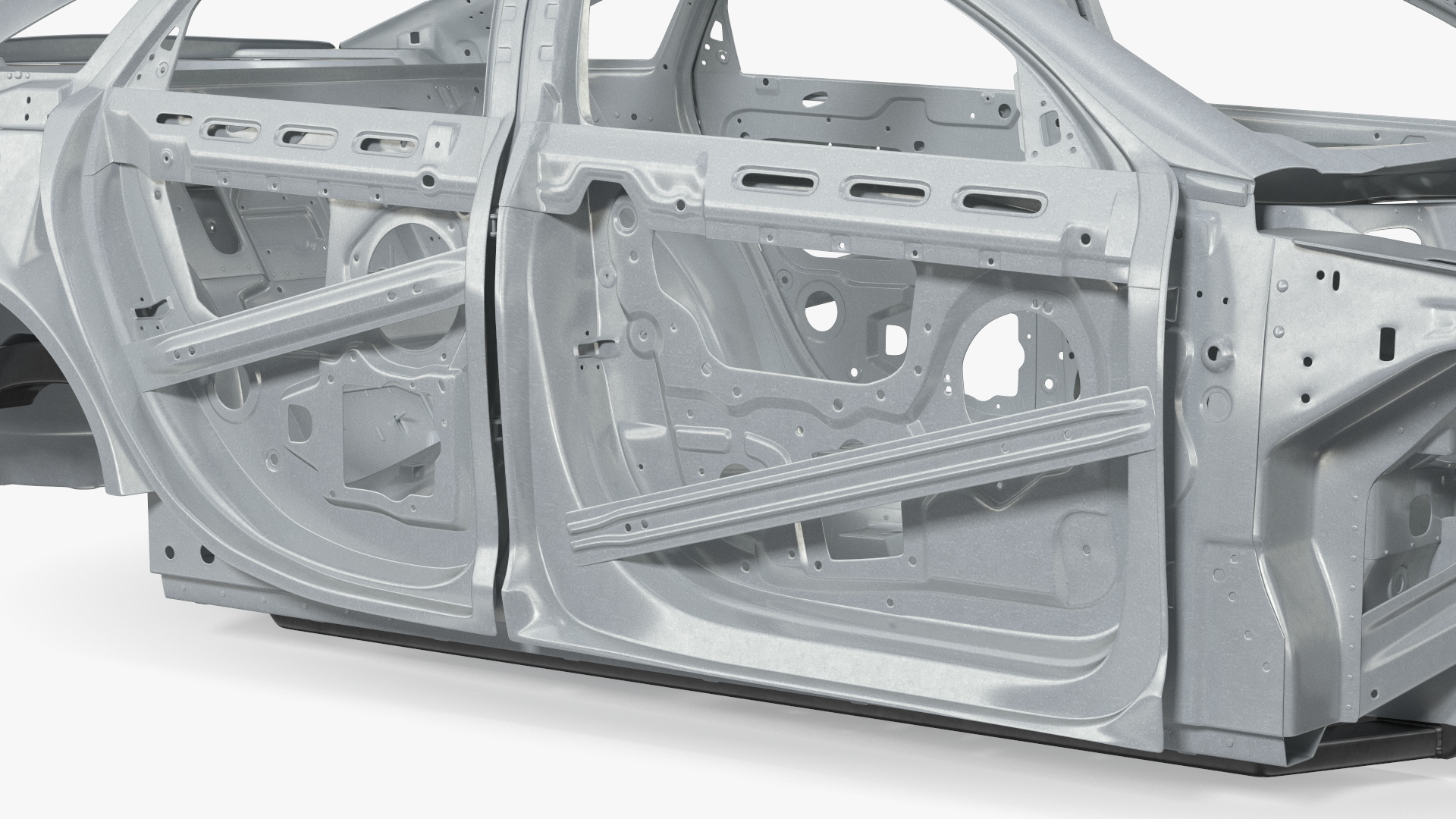 3D Sedan Frame Structure