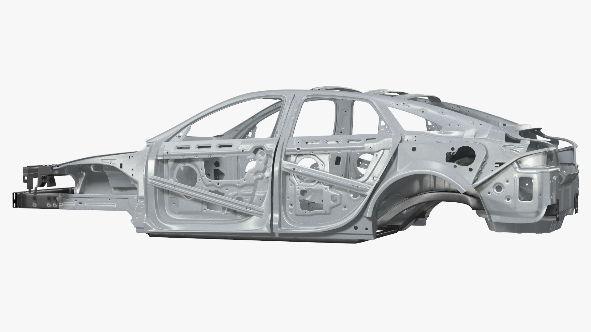 3D Sedan Frame Structure
