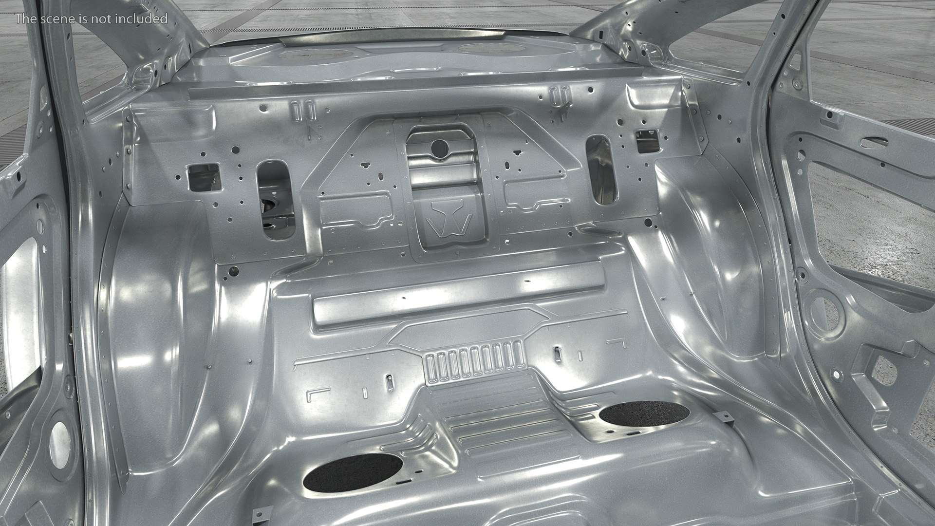 3D Sedan Frame Structure