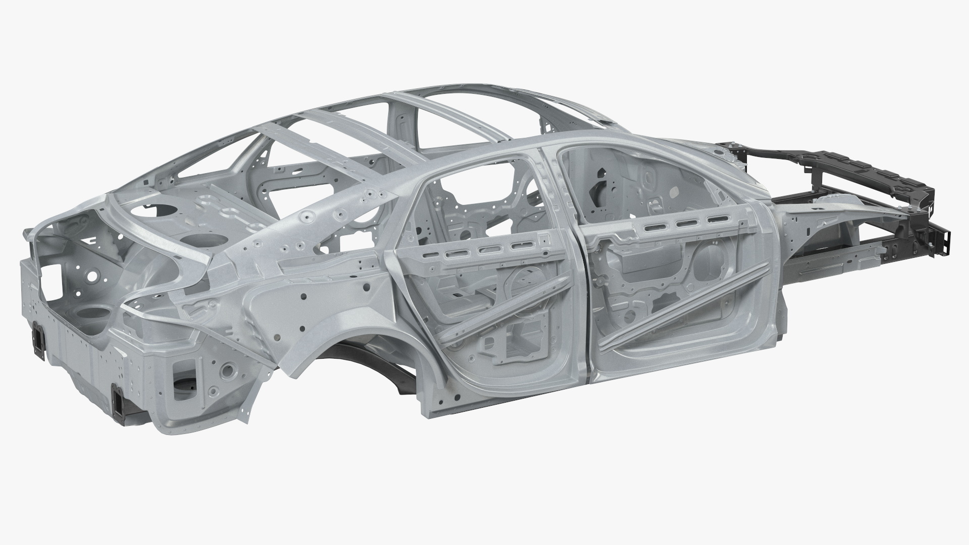 3D Sedan Frame Structure