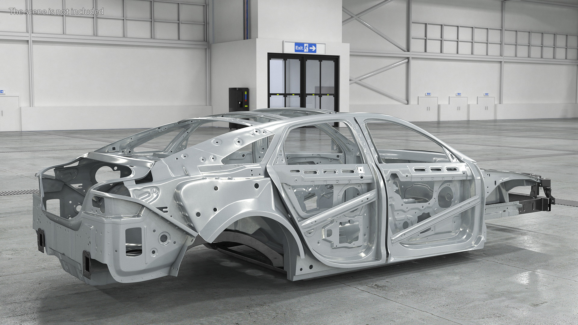 3D Sedan Frame Structure