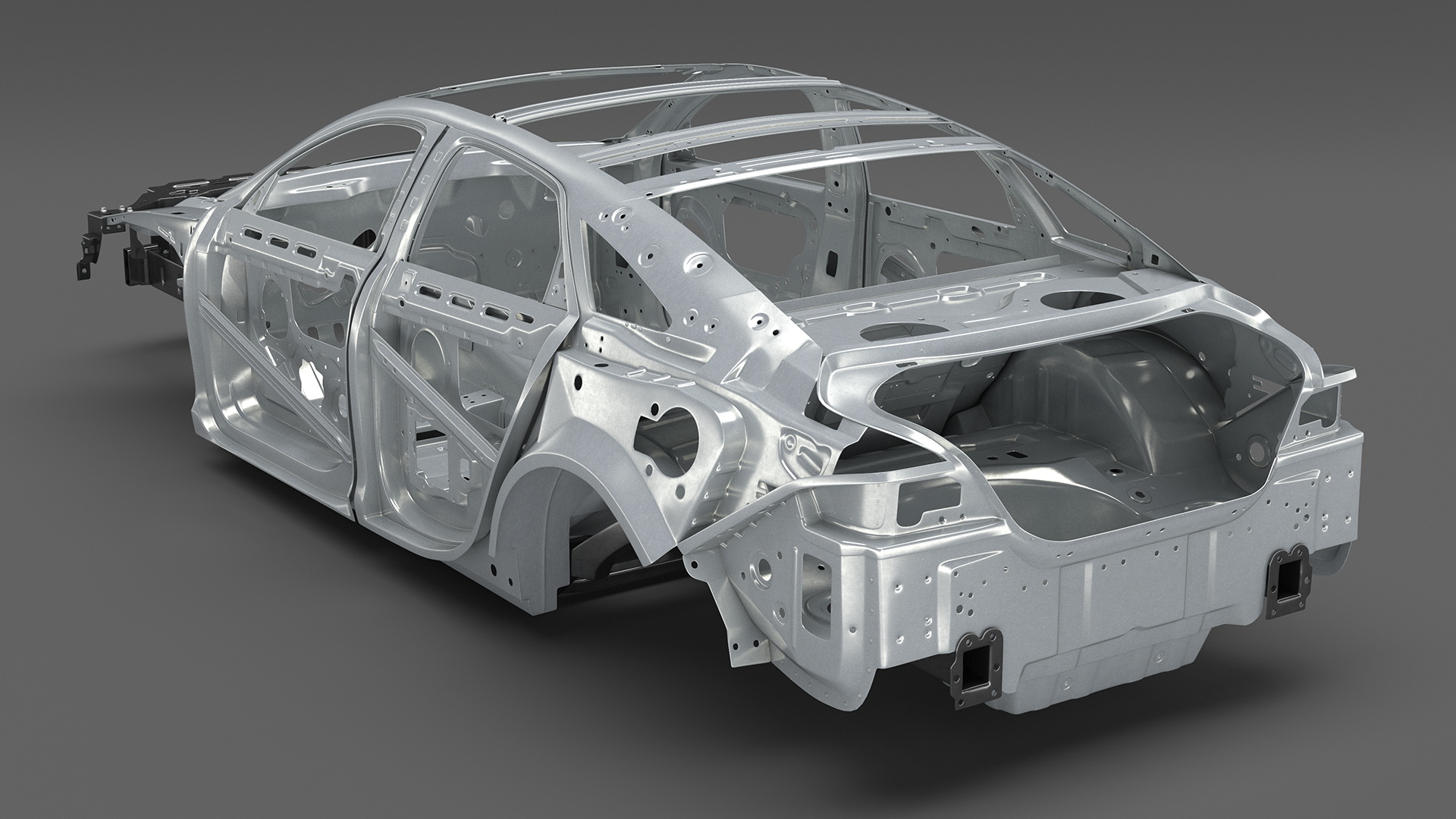 3D Sedan Frame Structure